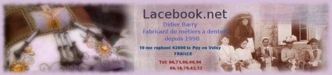 Lacebook.net : un magasin de dentelles en ligne, ou bien en réel au Puy! Lacebook.net : un magasin de dentelles en ligne, ou bien en réel au Puy!