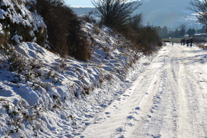 Neige et ballade au Puy-en-Velay