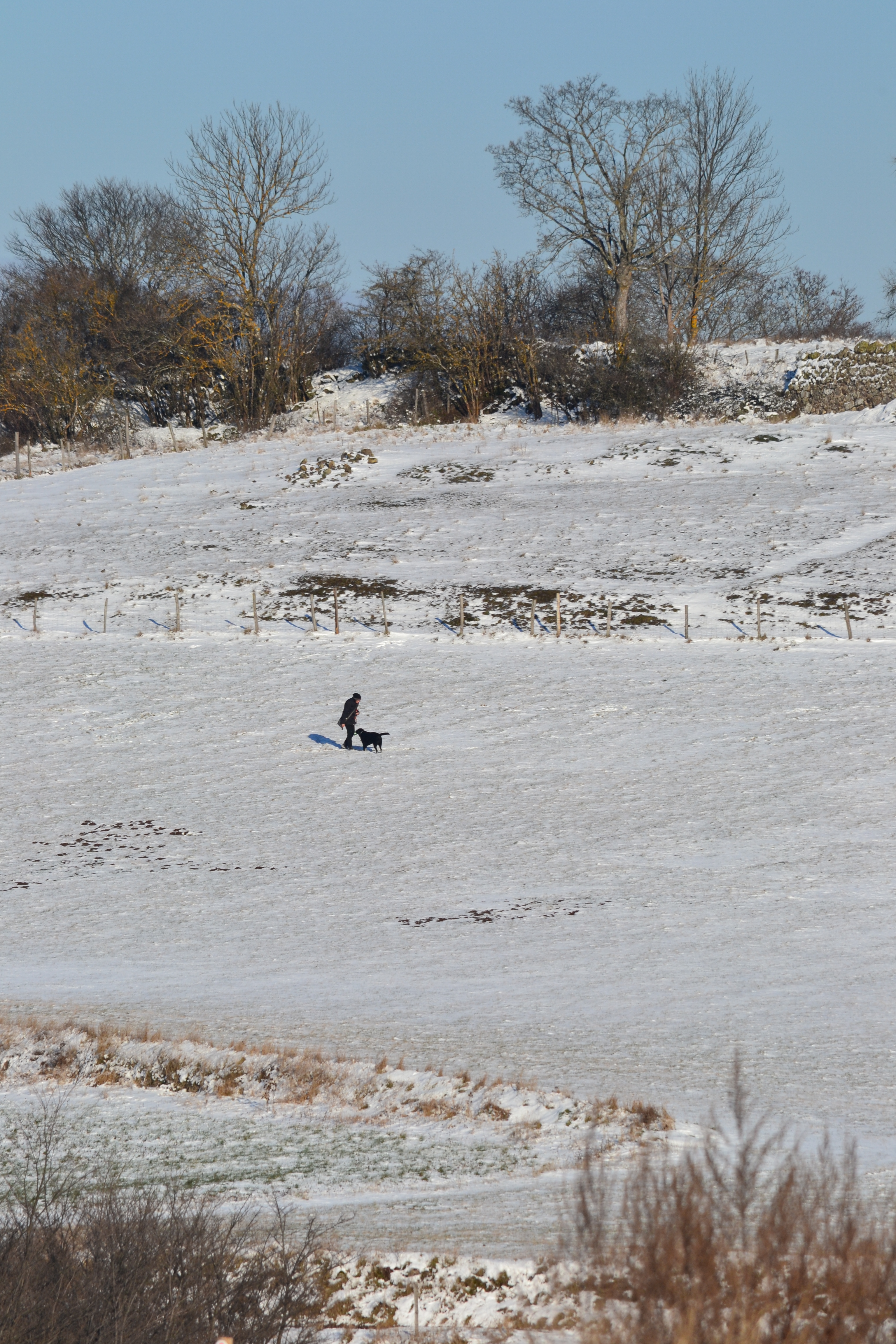 Neige et ballade au Puy-en-Velay