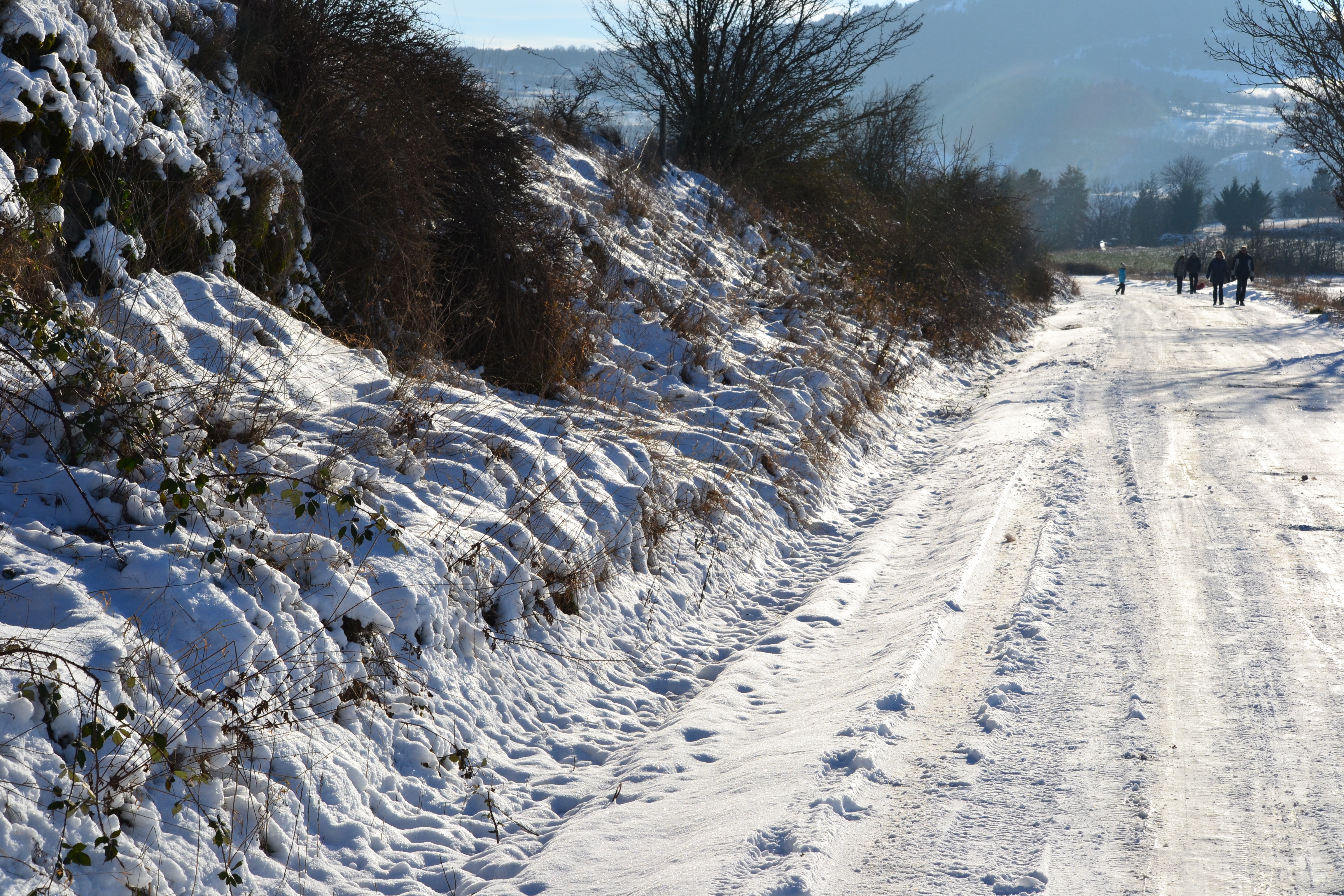 Neige et ballade au Puy-en-Velay